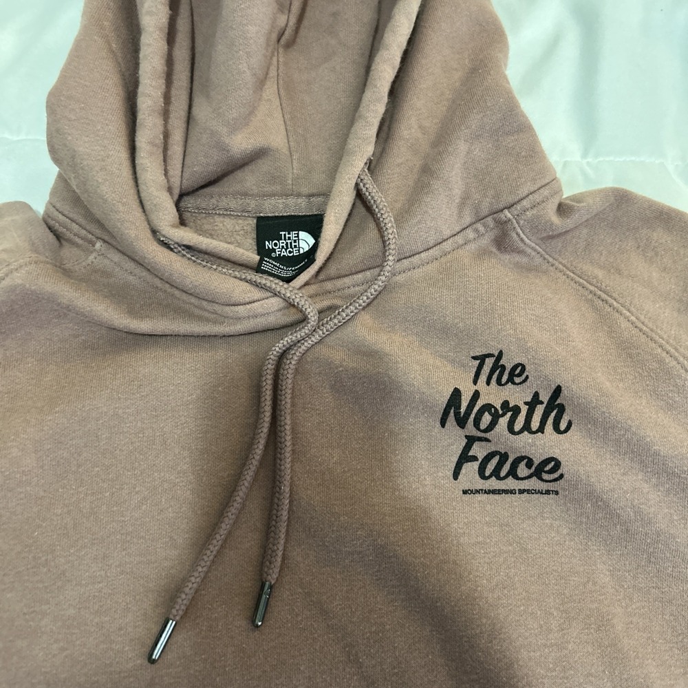 The North Face Sweater Womens XL Blush Pullover Hoodie Sweatshirt Thermal - Picture 2 of 9